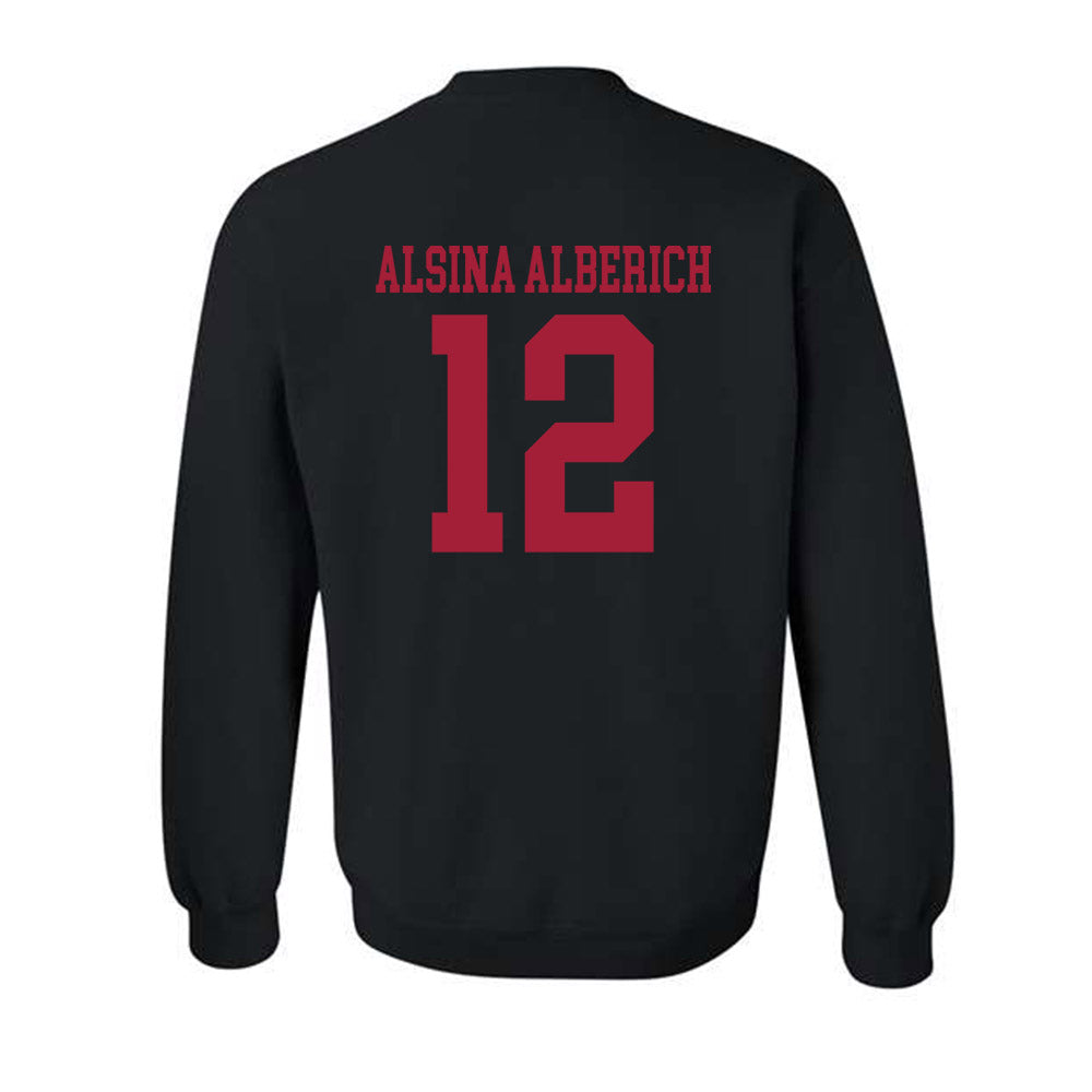 WSU - NCAA Women's Basketball : Marta Alsina Alberich - Classic Shersey Crewneck Sweatshirt-1