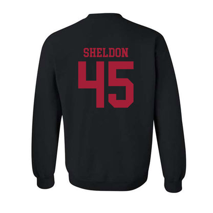 WSU - NCAA Baseball : Austin Sheldon - Classic Shersey Crewneck Sweatshirt-1