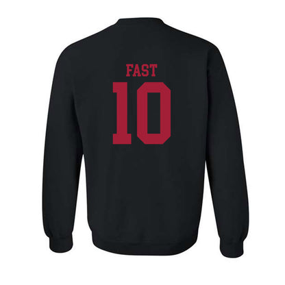 WSU - NCAA Baseball : Taber Fast - Classic Shersey Crewneck Sweatshirt-1