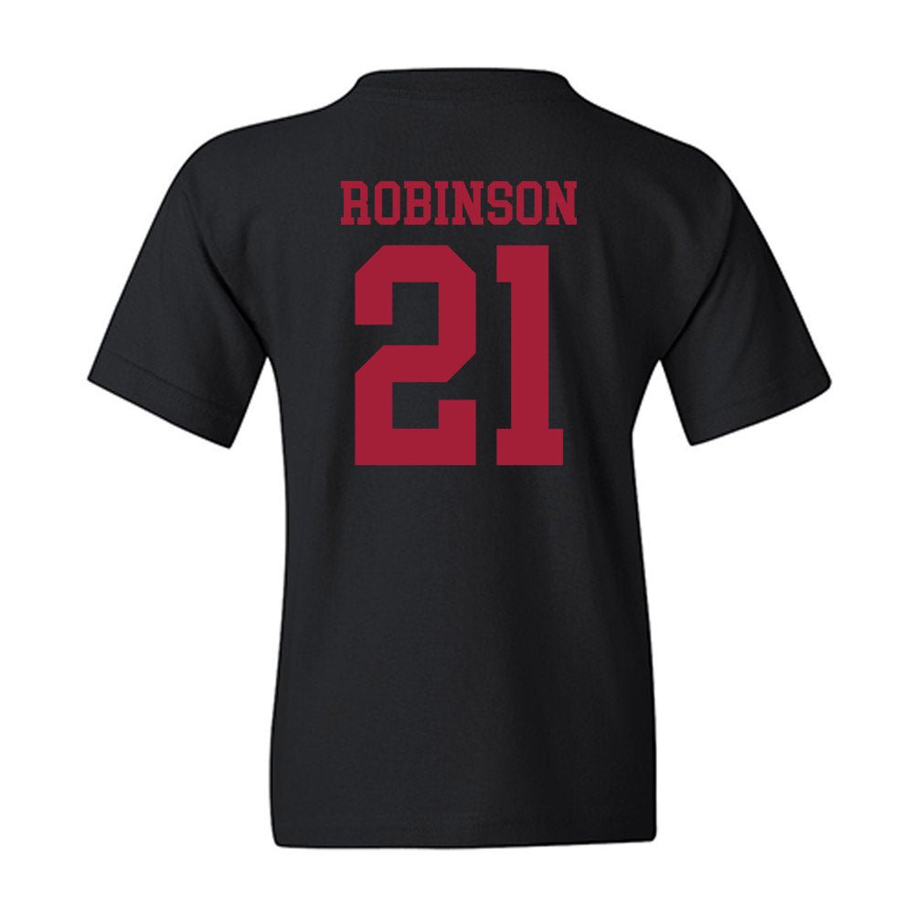 WSU - NCAA Baseball : Dustin Robinson - Classic Shersey Youth T-Shirt-1