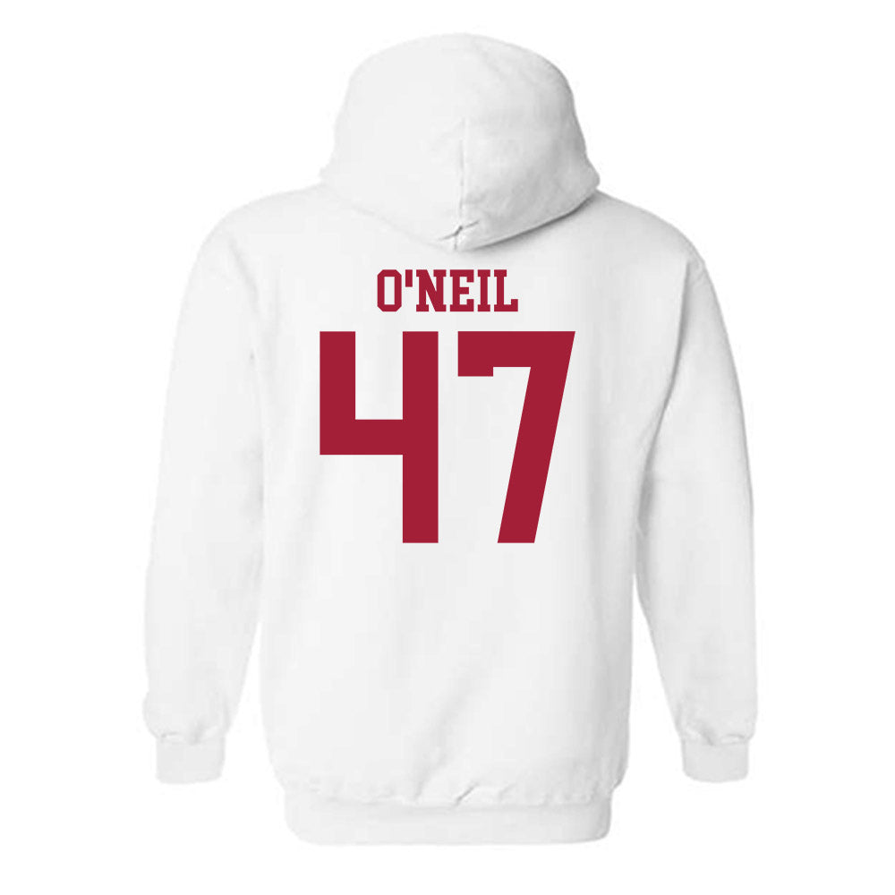 WSU - NCAA Baseball : Dillon O'Neil - Classic Shersey Hooded Sweatshirt-1