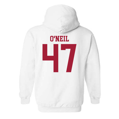 WSU - NCAA Baseball : Dillon O'Neil - Classic Shersey Hooded Sweatshirt-1
