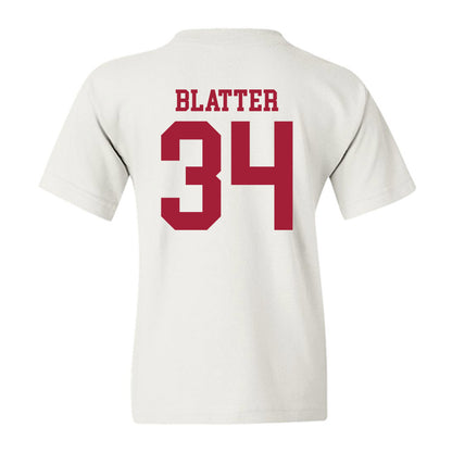 WSU - NCAA Baseball : Brock Blatter - Classic Shersey Youth T-Shirt-1