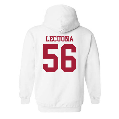 WSU - NCAA Football : Fernando Lecuona - Classic Shersey Hooded Sweatshirt-1