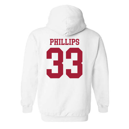 WSU - NCAA Men's Basketball : Jamari Phillips - Classic Shersey Hooded Sweatshirt-1