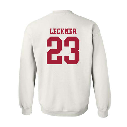 WSU - NCAA Football : Trey Leckner - Classic Shersey Crewneck Sweatshirt-1