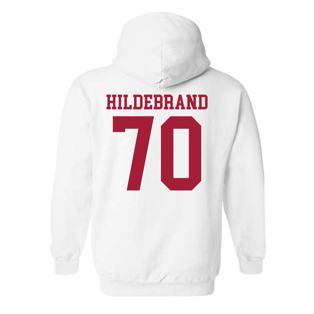 WSU - NCAA Football : Dylan Hildebrand - Classic Shersey Hooded Sweatshirt-1