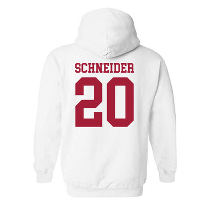 WSU - NCAA Baseball : Gabe Schneider - Classic Shersey Hooded Sweatshirt-1