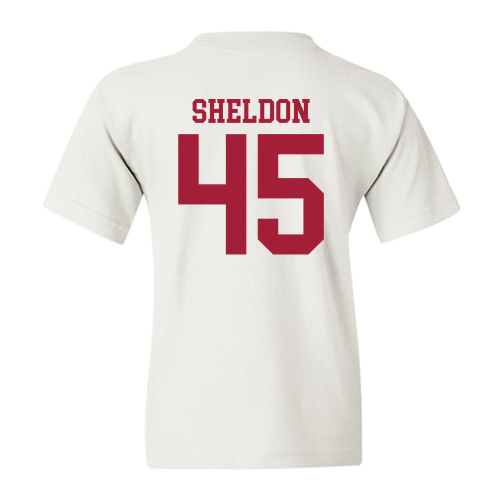 WSU - NCAA Baseball : Austin Sheldon - Classic Shersey Youth T-Shirt-1