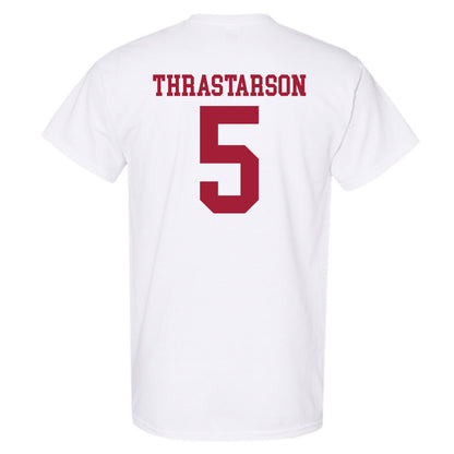 WSU - NCAA Men's Basketball : Tomas Thrastarson - Classic Shersey T-Shirt-1