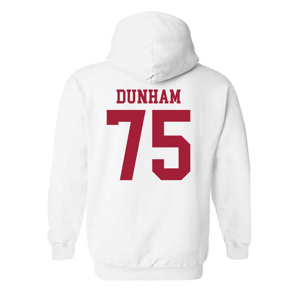 WSU - NCAA Football : Noah Dunham - Classic Shersey Hooded Sweatshirt-1
