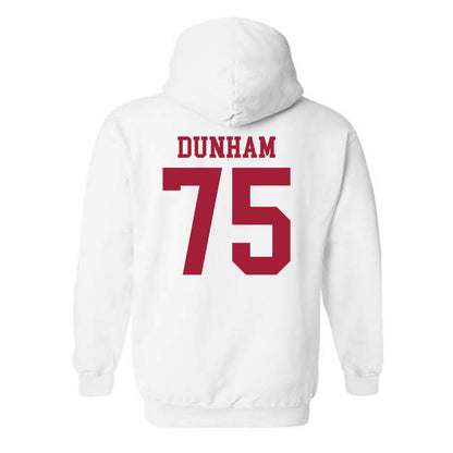 WSU - NCAA Football : Noah Dunham - Classic Shersey Hooded Sweatshirt-1