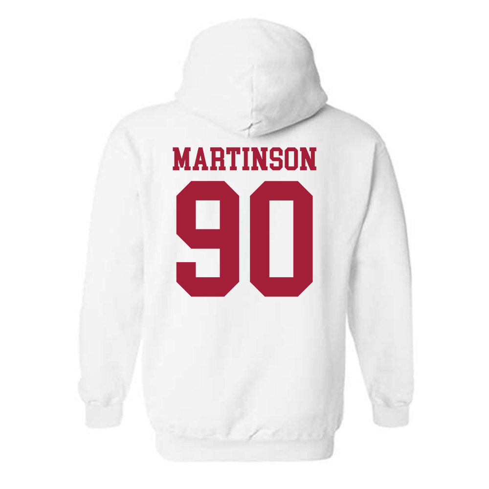 WSU - NCAA Football : Akio Martinson - Classic Shersey Hooded Sweatshirt-1