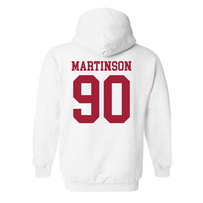 WSU - NCAA Football : Akio Martinson - Classic Shersey Hooded Sweatshirt-1