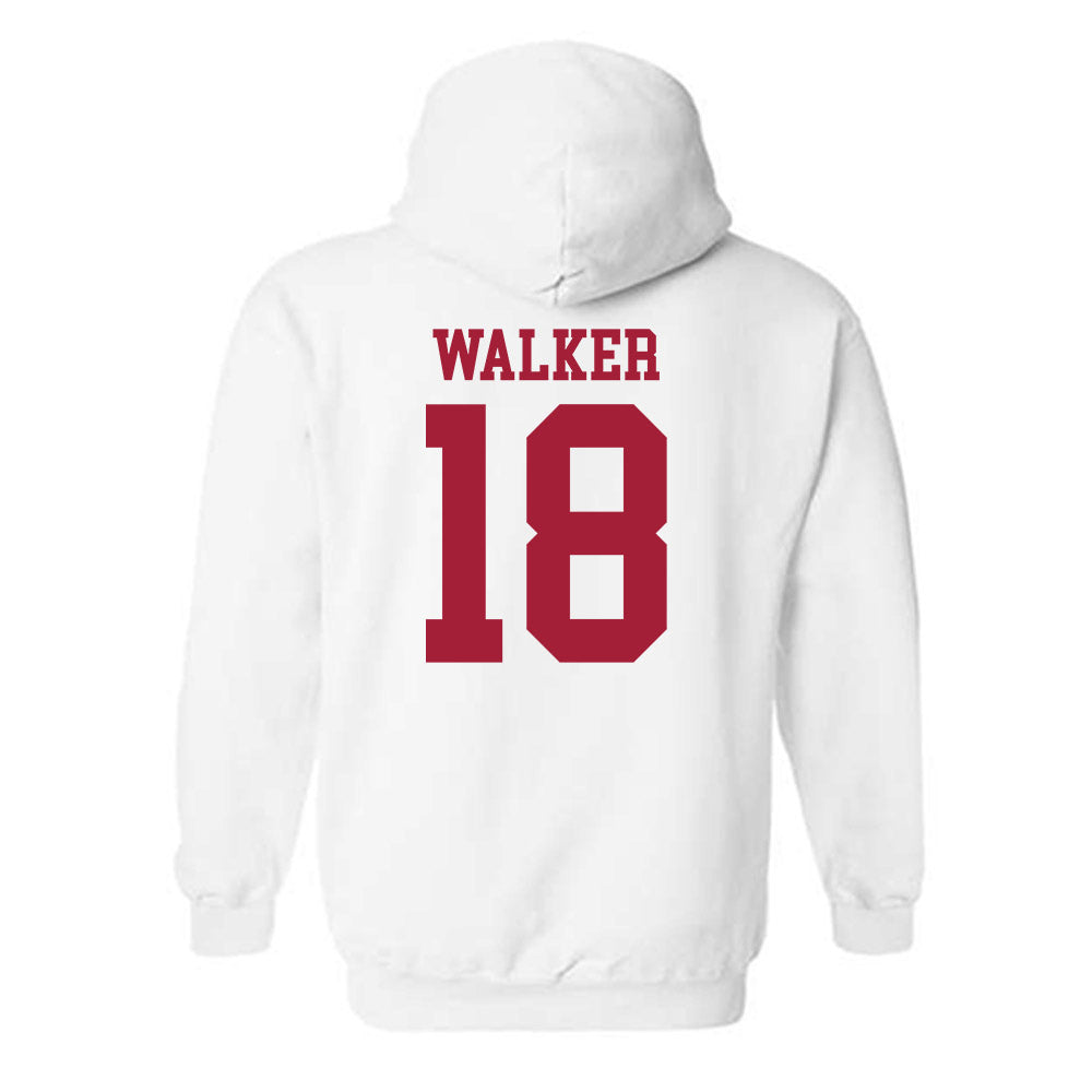 WSU - NCAA Football : Jevon Walker - Classic Shersey Hooded Sweatshirt-1