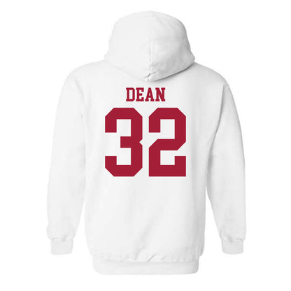 WSU - NCAA Football : Max Dean - Classic Shersey Hooded Sweatshirt-1