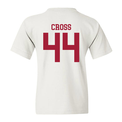 WSU - NCAA Baseball : Brock Cross - Classic Shersey Youth T-Shirt-1