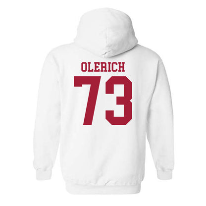 WSU - NCAA Football : AJ Olerich - Classic Shersey Hooded Sweatshirt-1