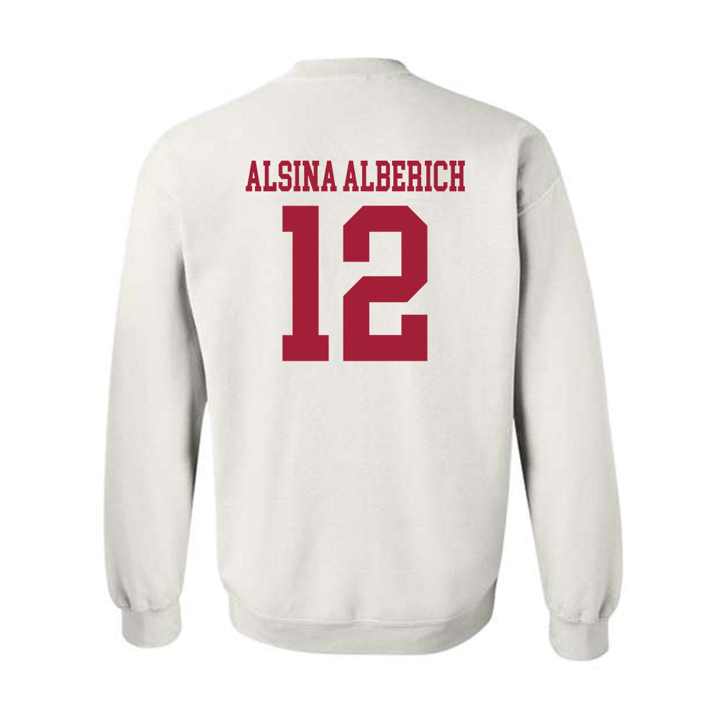 WSU - NCAA Women's Basketball : Marta Alsina Alberich - Classic Shersey Crewneck Sweatshirt-1