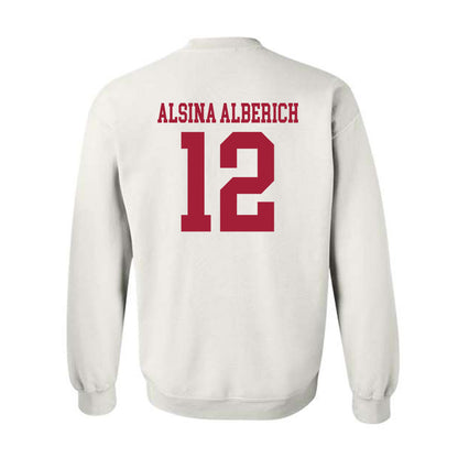WSU - NCAA Women's Basketball : Marta Alsina Alberich - Classic Shersey Crewneck Sweatshirt-1
