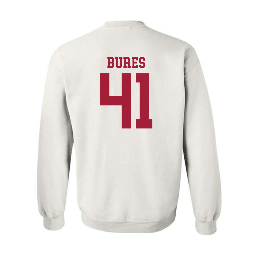 WSU - NCAA Football : Sean Bures - Classic Shersey Crewneck Sweatshirt-1