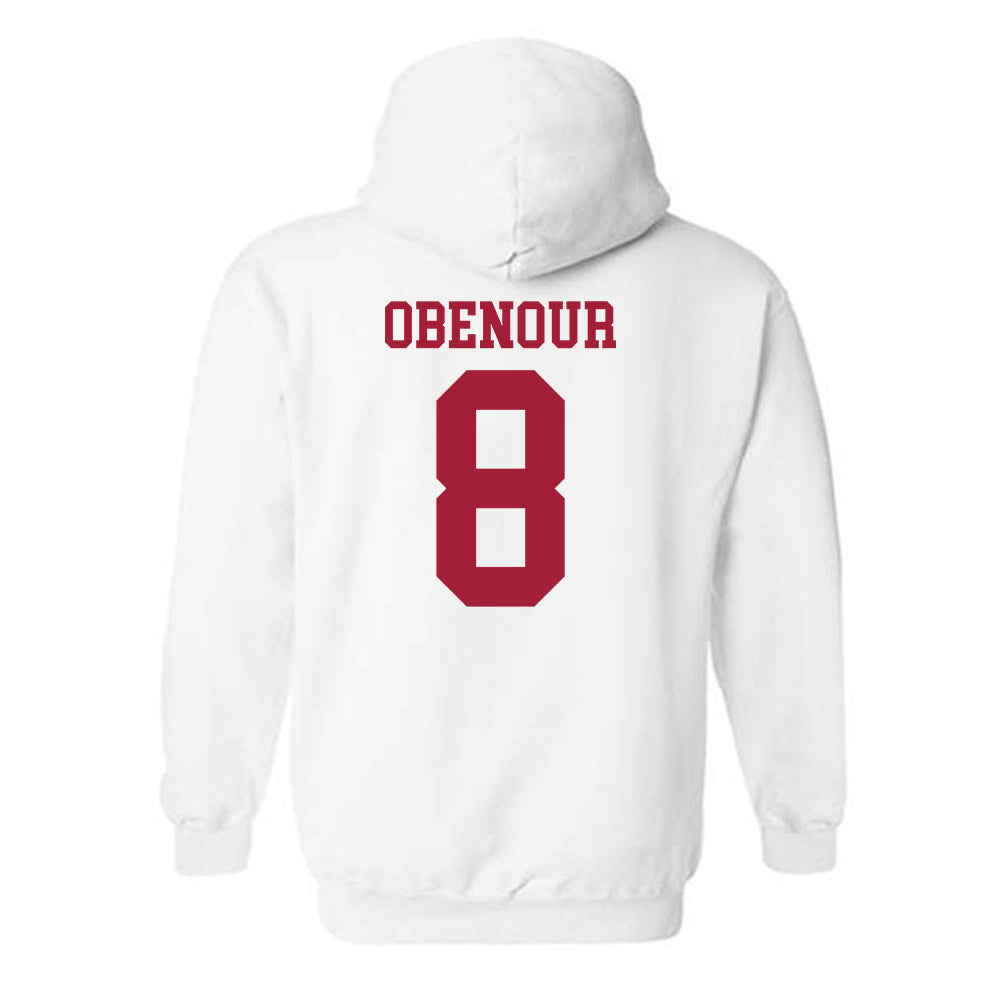 WSU - NCAA Baseball : Ollie Obenour - Classic Shersey Hooded Sweatshirt-1