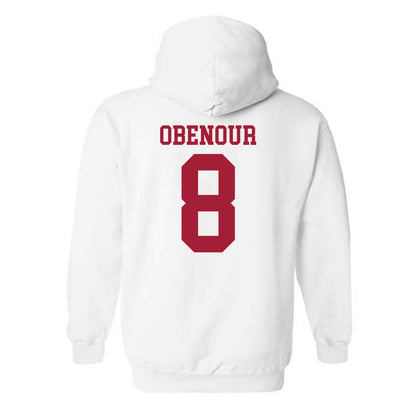 WSU - NCAA Baseball : Ollie Obenour - Classic Shersey Hooded Sweatshirt-1
