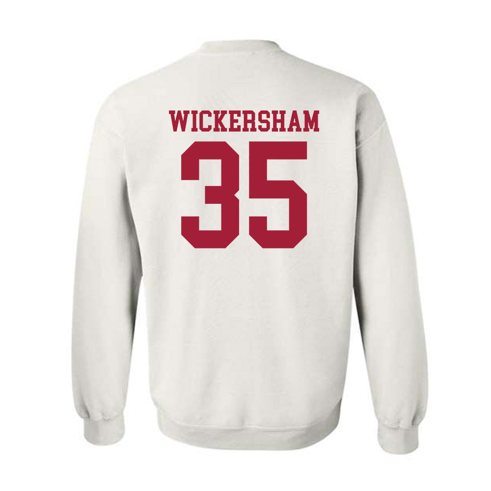 WSU - NCAA Baseball : Kaden Wickersham - Classic Shersey Crewneck Sweatshirt-1