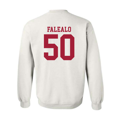 WSU - NCAA Football : Uilisone Falealo - Classic Shersey Crewneck Sweatshirt-1