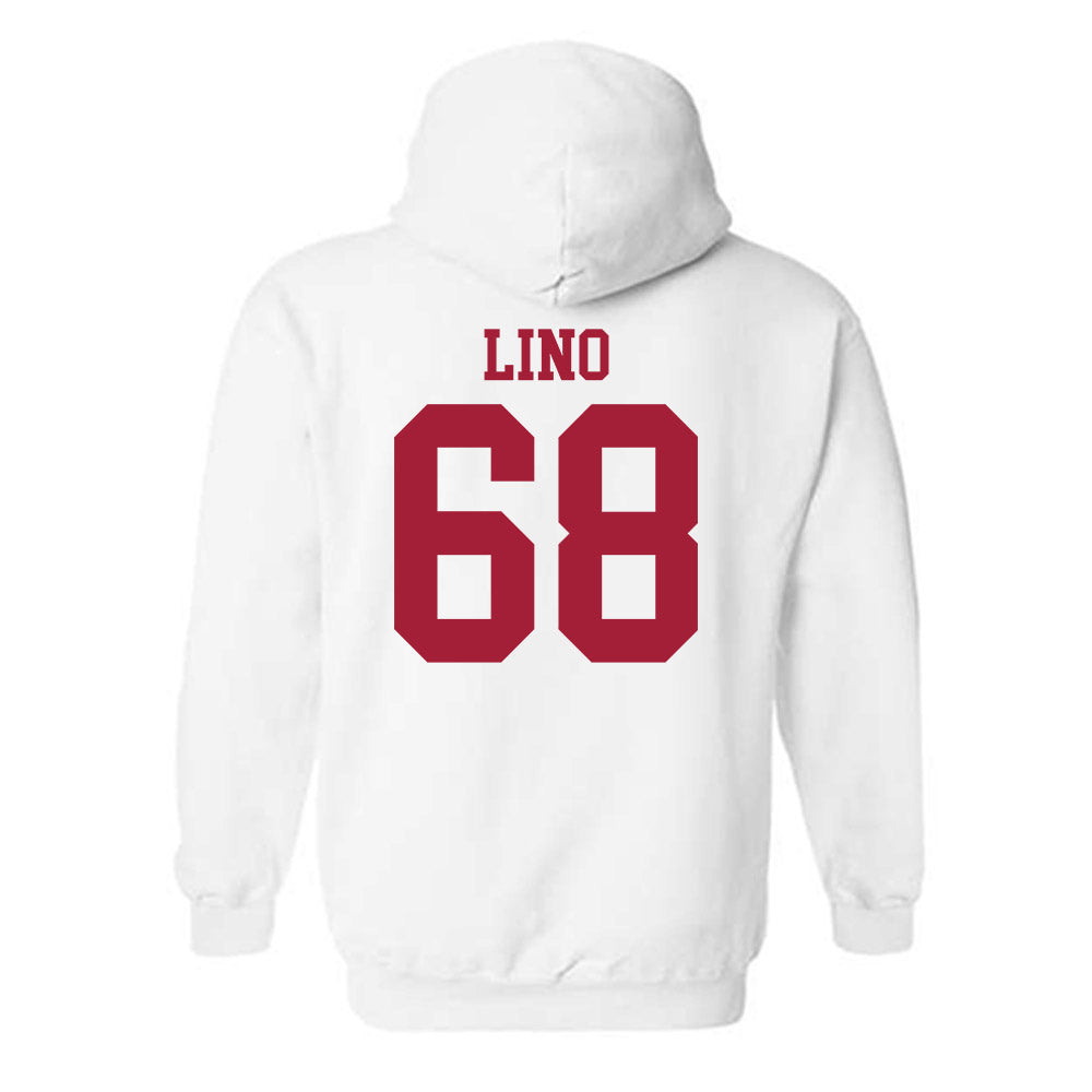 WSU - NCAA Football : Christopher Lino - Classic Shersey Hooded Sweatshirt-1