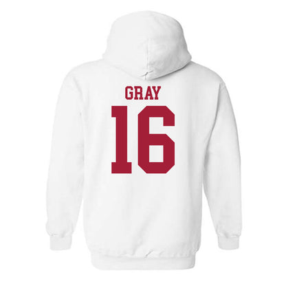 WSU - NCAA Football : Gavin Gray - Classic Shersey Hooded Sweatshirt-1
