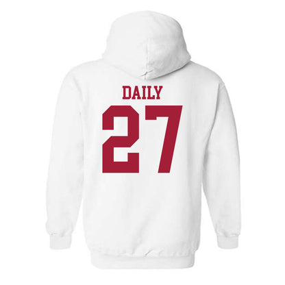 WSU - NCAA Baseball : Lleyton Daily - Classic Shersey Hooded Sweatshirt-1