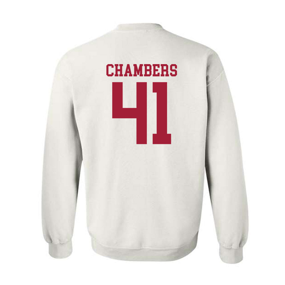 WSU - NCAA Baseball : Bryce Chambers - Classic Shersey Crewneck Sweatshirt-1