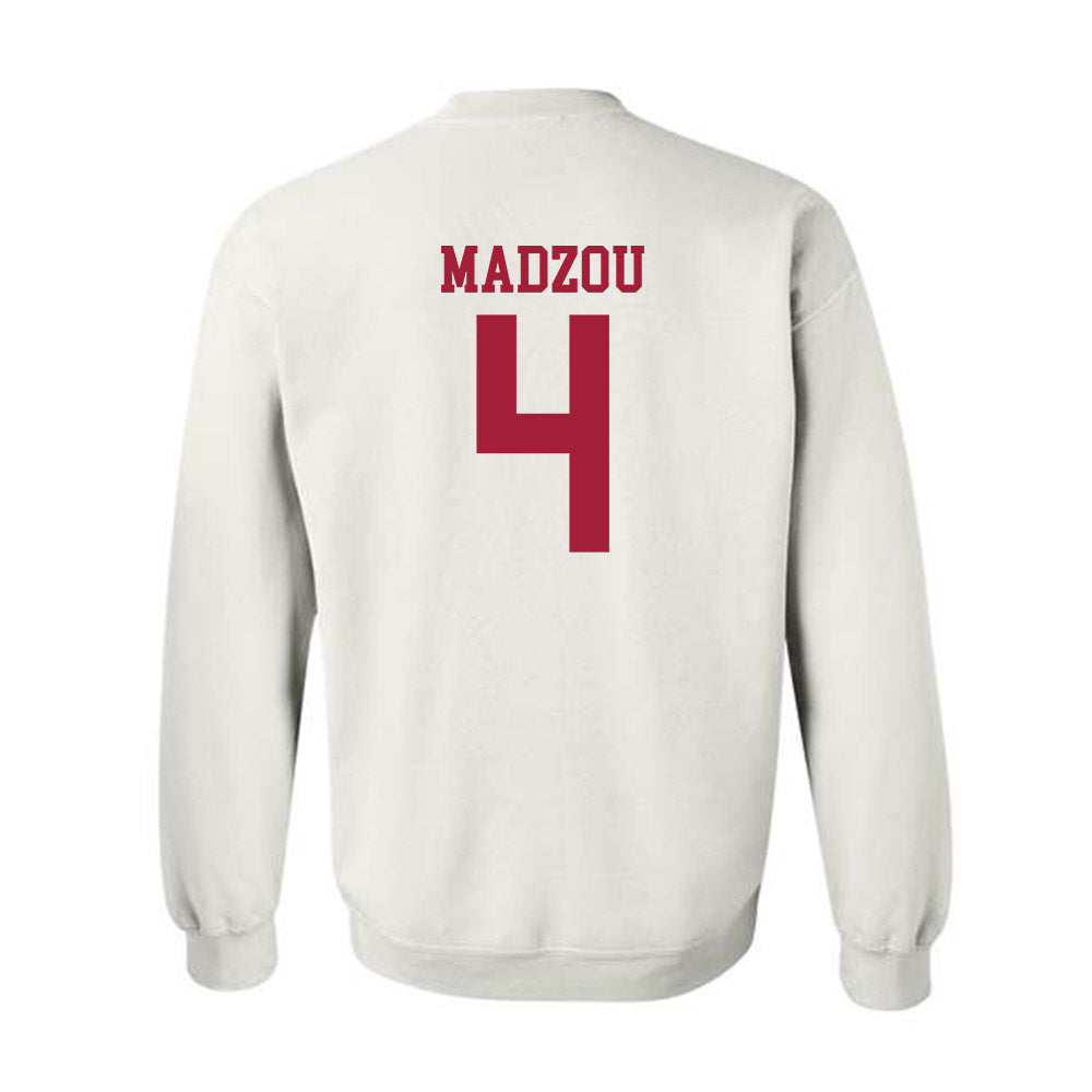 WSU - NCAA Men's Basketball : Brunel Madzou - Classic Shersey Crewneck Sweatshirt-1