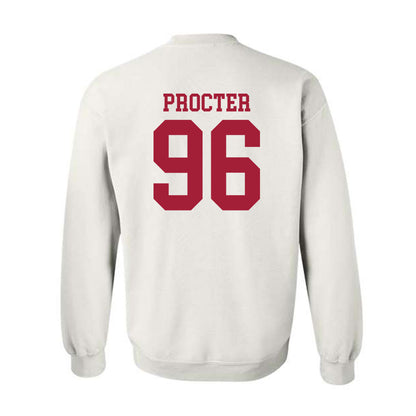 WSU - NCAA Football : Jack Procter - Classic Shersey Crewneck Sweatshirt-1