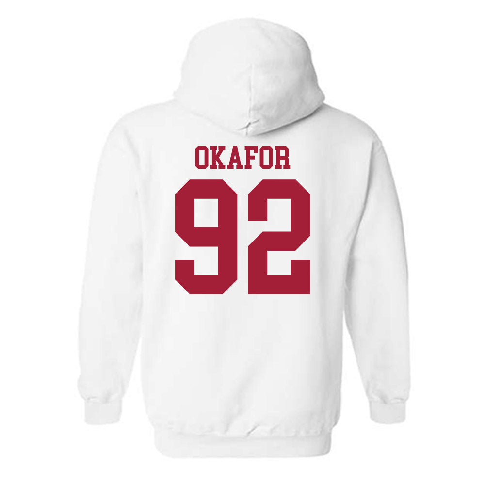 WSU - NCAA Football : Ike Okafor - Classic Shersey Hooded Sweatshirt-1