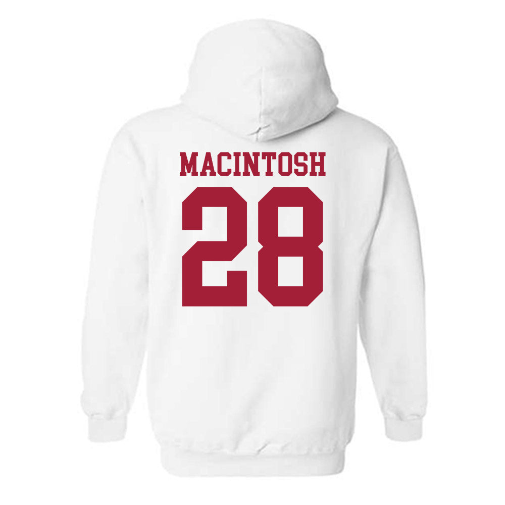 WSU - NCAA Baseball : Jack MacIntosh - Classic Shersey Hooded Sweatshirt-1