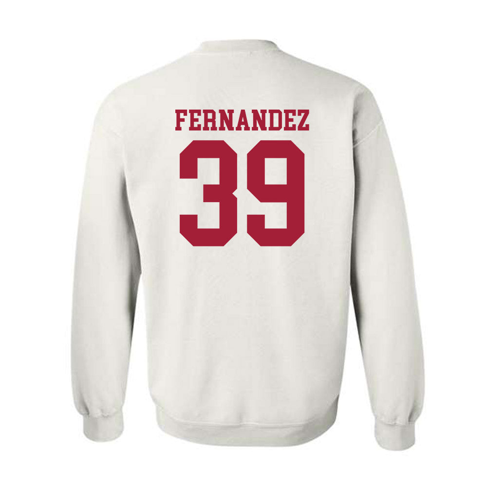 WSU - NCAA Baseball : Joel Fernandez - Classic Shersey Crewneck Sweatshirt-1