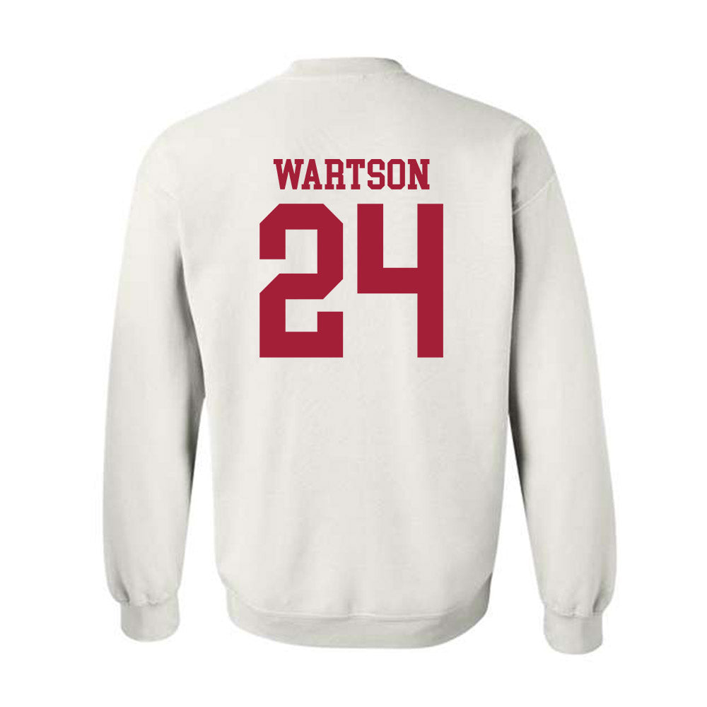 WSU - NCAA Football : Elmo Wartson - Classic Shersey Crewneck Sweatshirt-1