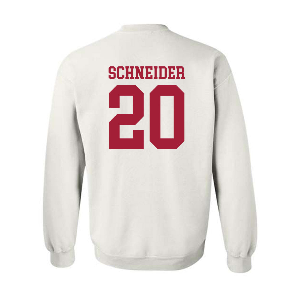 WSU - NCAA Baseball : Gabe Schneider - Classic Shersey Crewneck Sweatshirt-1