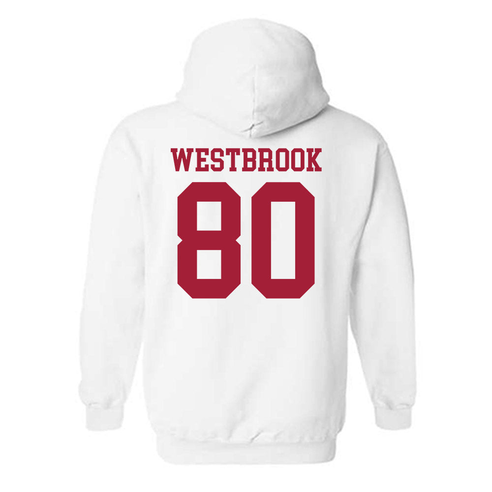 WSU - NCAA Football : Noah Westbrook - Classic Shersey Hooded Sweatshirt-1