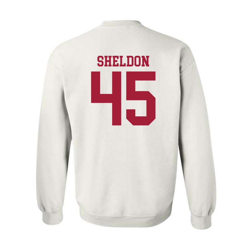 WSU - NCAA Baseball : Austin Sheldon - Classic Shersey Crewneck Sweatshirt-1