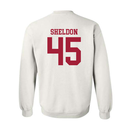 WSU - NCAA Baseball : Austin Sheldon - Classic Shersey Crewneck Sweatshirt-1