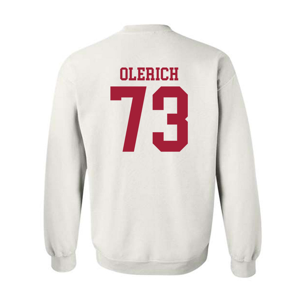 WSU - NCAA Football : AJ Olerich - Classic Shersey Crewneck Sweatshirt-1