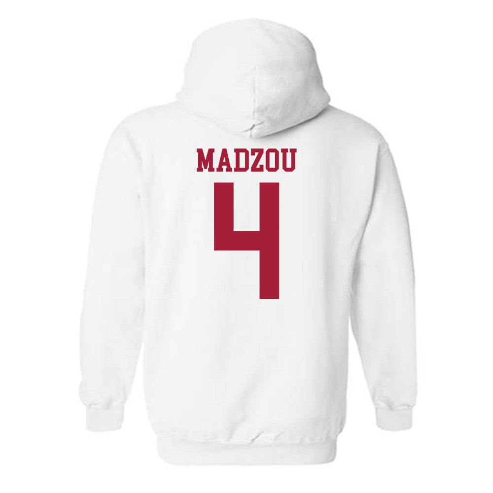 WSU - NCAA Men's Basketball : Brunel Madzou - Classic Shersey Hooded Sweatshirt-1