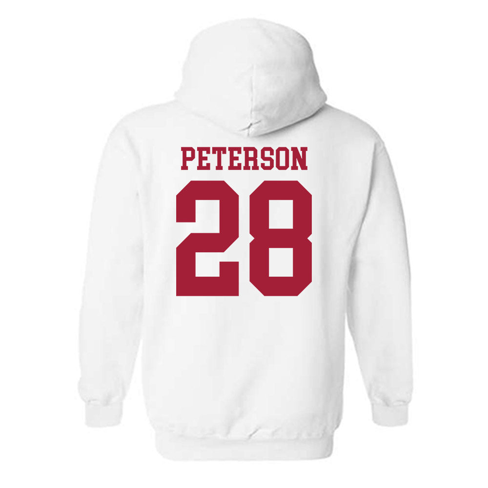 WSU - NCAA Football : Kyle Peterson - Classic Shersey Hooded Sweatshirt-1