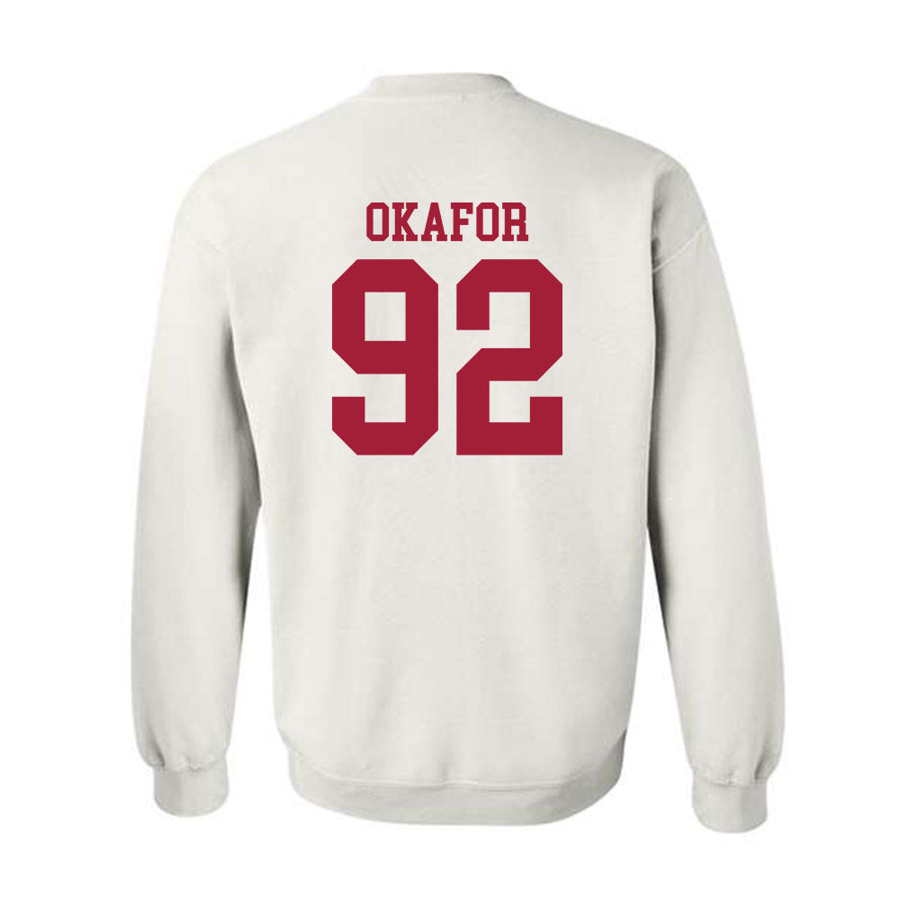 WSU - NCAA Football : Ike Okafor - Classic Shersey Crewneck Sweatshirt-1