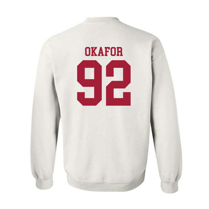 WSU - NCAA Football : Ike Okafor - Classic Shersey Crewneck Sweatshirt-1