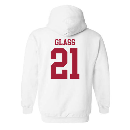 WSU - NCAA Men's Basketball : Ace Glass - Classic Shersey Hooded Sweatshirt-1