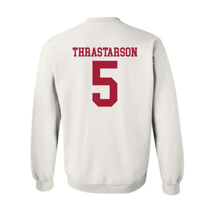WSU - NCAA Men's Basketball : Tomas Thrastarson - Classic Shersey Crewneck Sweatshirt-1